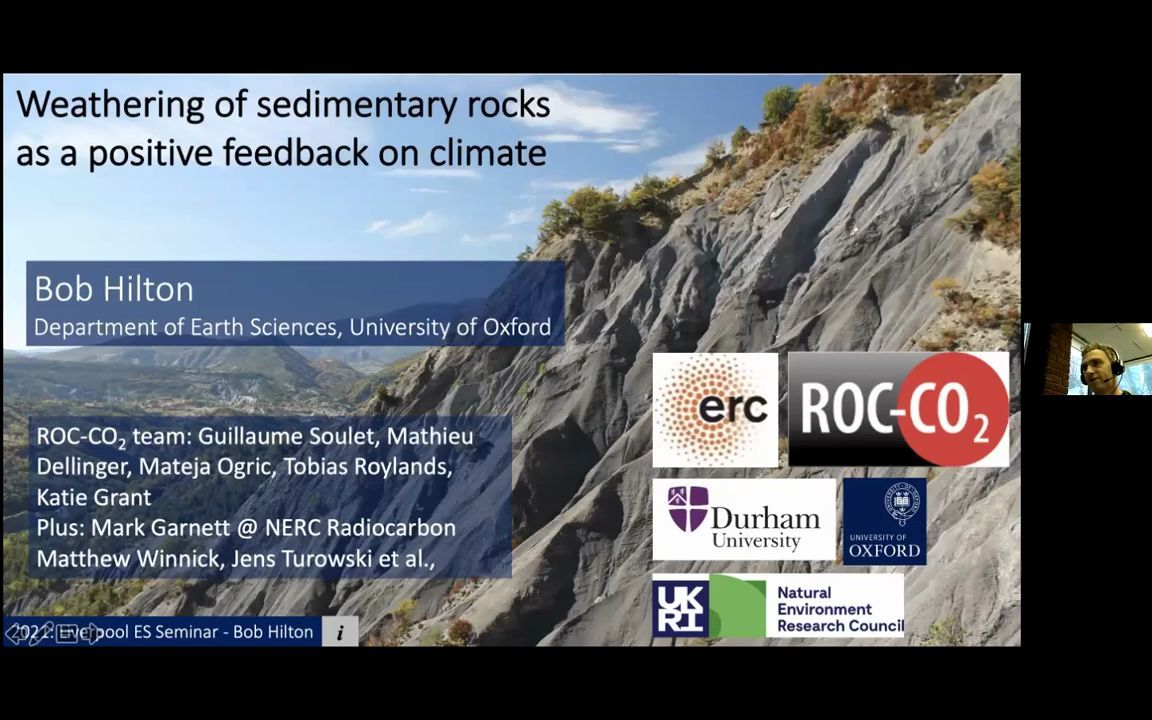 沉积岩的风化是对气候的积极反馈