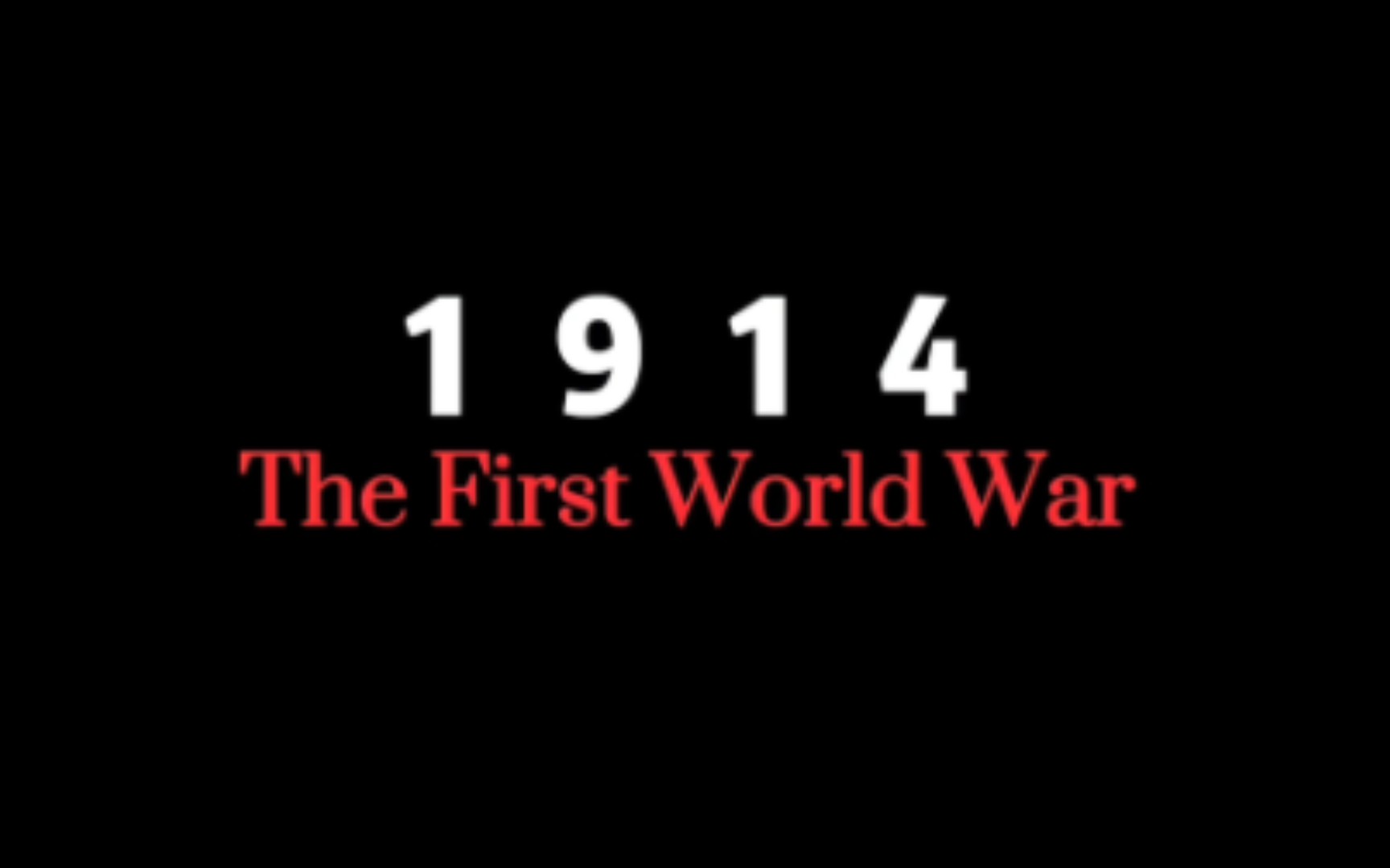 进来看“第一次世界大战”