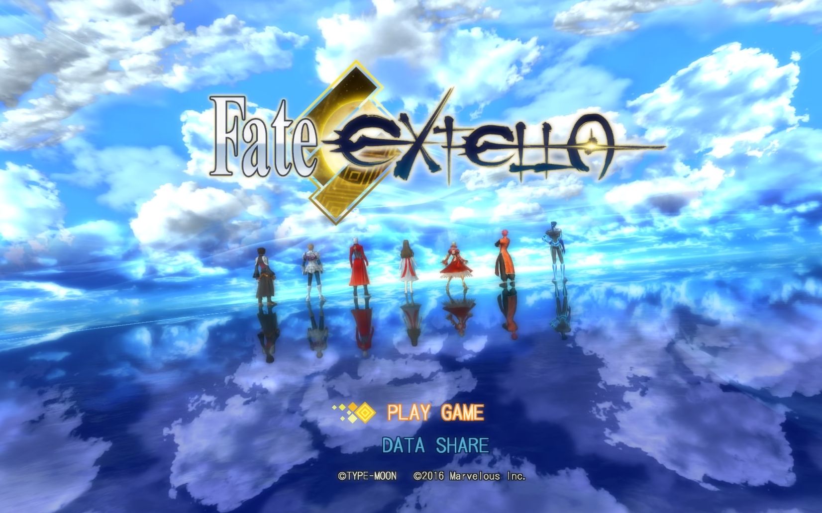 《fate/extella》op及尼禄宝具释放动画