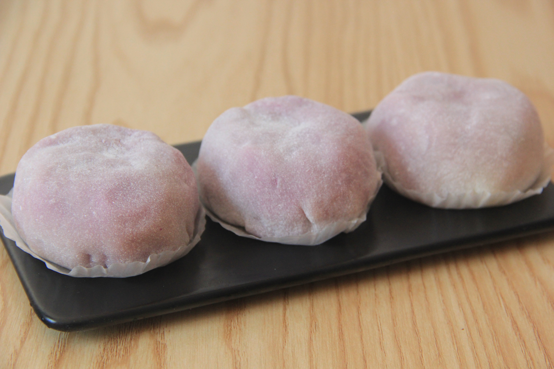 【紫薯雪媚娘】不用奶油，在家用酸奶和紫薯做出雪媚娘，软糯拉丝，入口即化