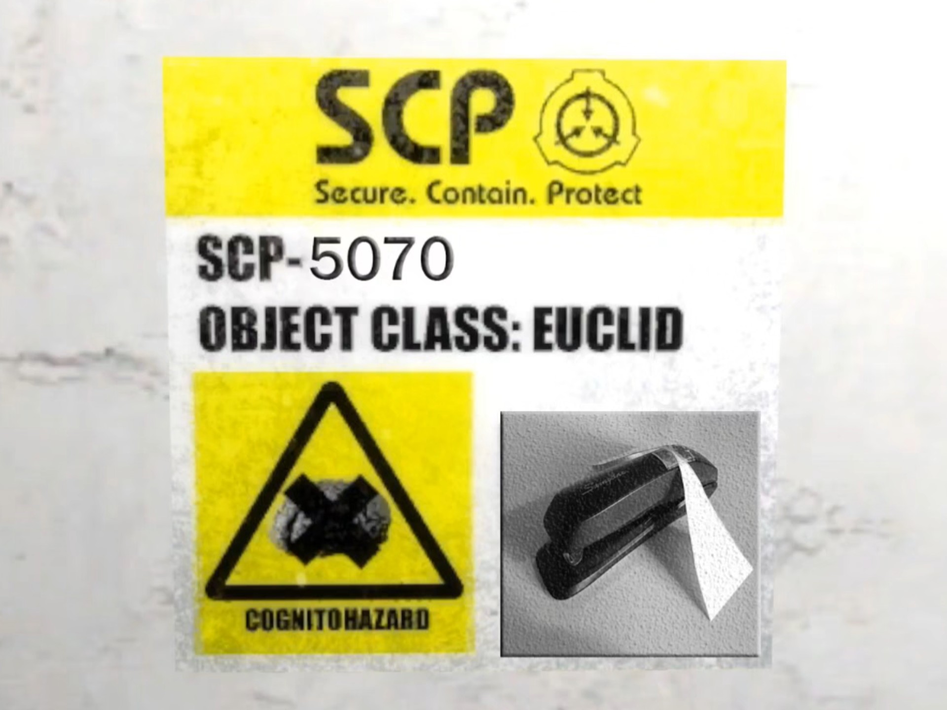 永远别去接触SCP-5070(原视频名为Never Touch SCP-5070)