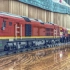 【乐高式火车】中国铁路复兴型FXN5C型内燃机车试运转