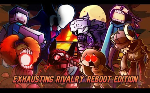 Exhausting Rivalry V2(Engage NEW and Danger x More) FNF MEGA MASHUP