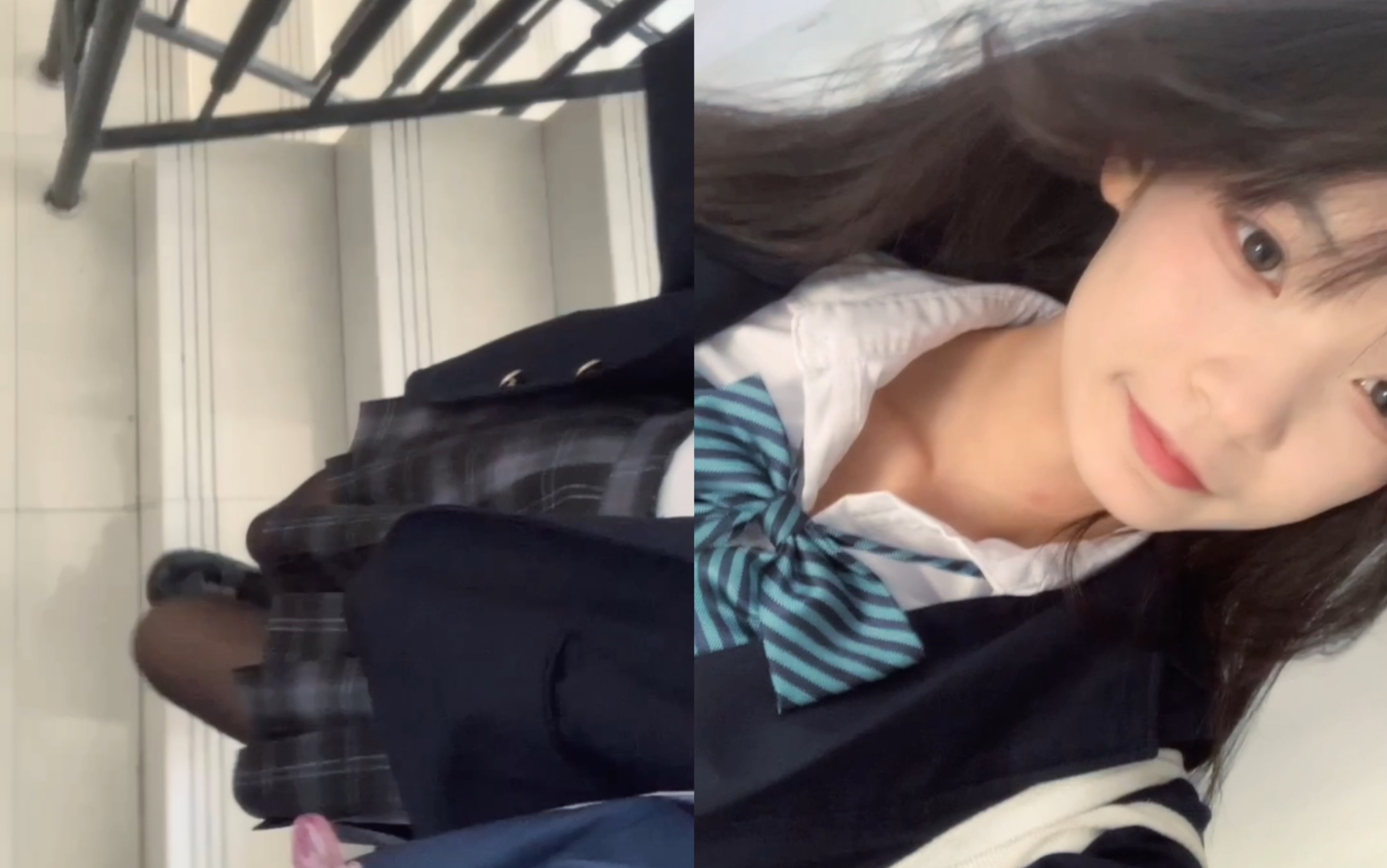 女高中生 天气好的话 我会穿着我喜欢的裙子去见你