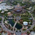 神奇！上海迪士尼从空中看竟是这样的？！4K画质