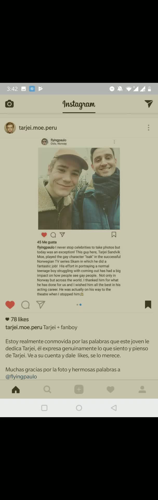 skam 小天使tarje 近期 我只是ins的搬运工