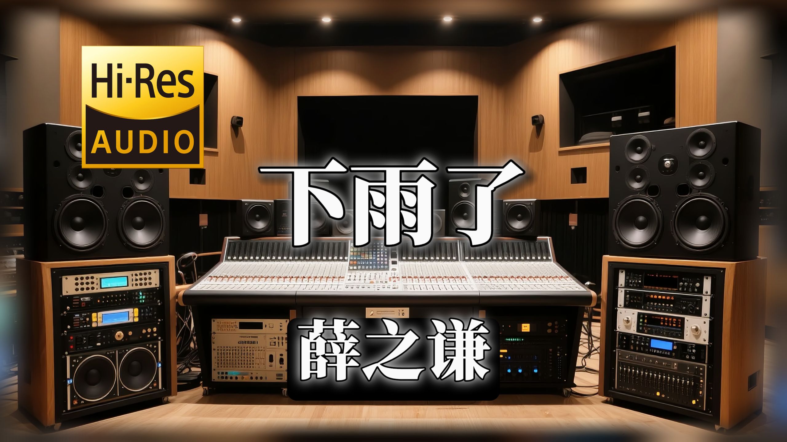 【𝐇𝐢-𝐑𝐞𝐬无损音质】｜《下雨了》- 薛之谦 -‘雨还在下你仔细听啊 是我的思念滴滴答答’