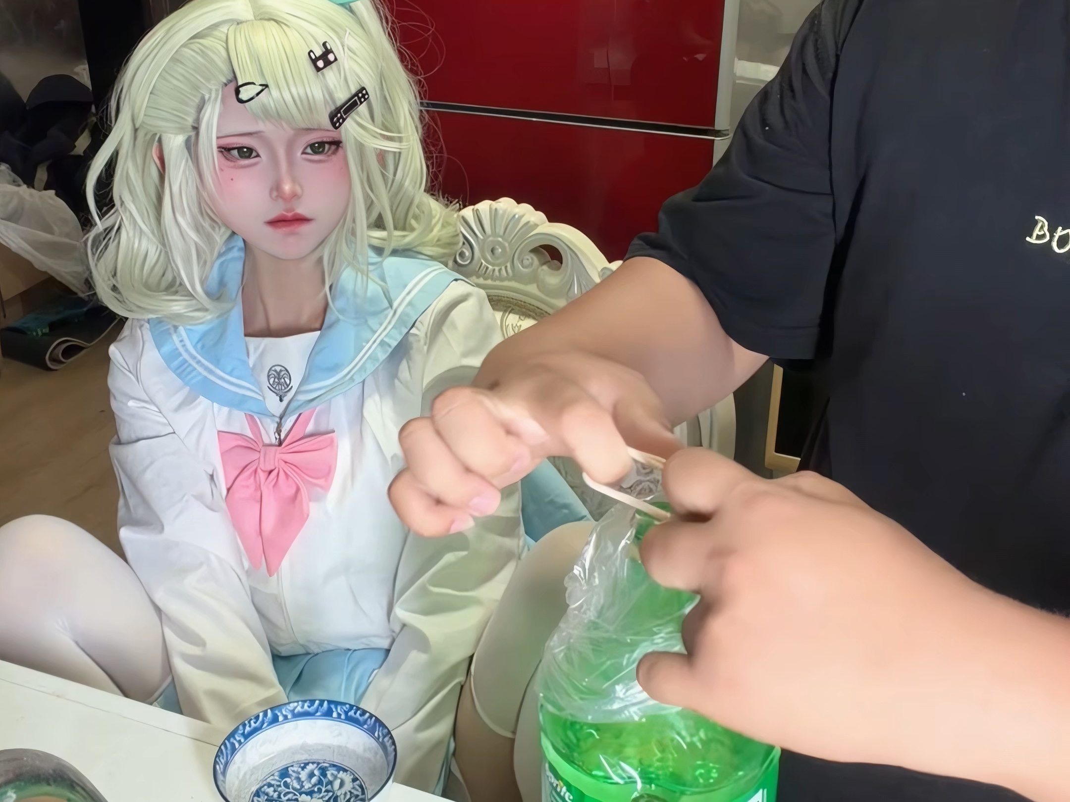 最后真没忍住