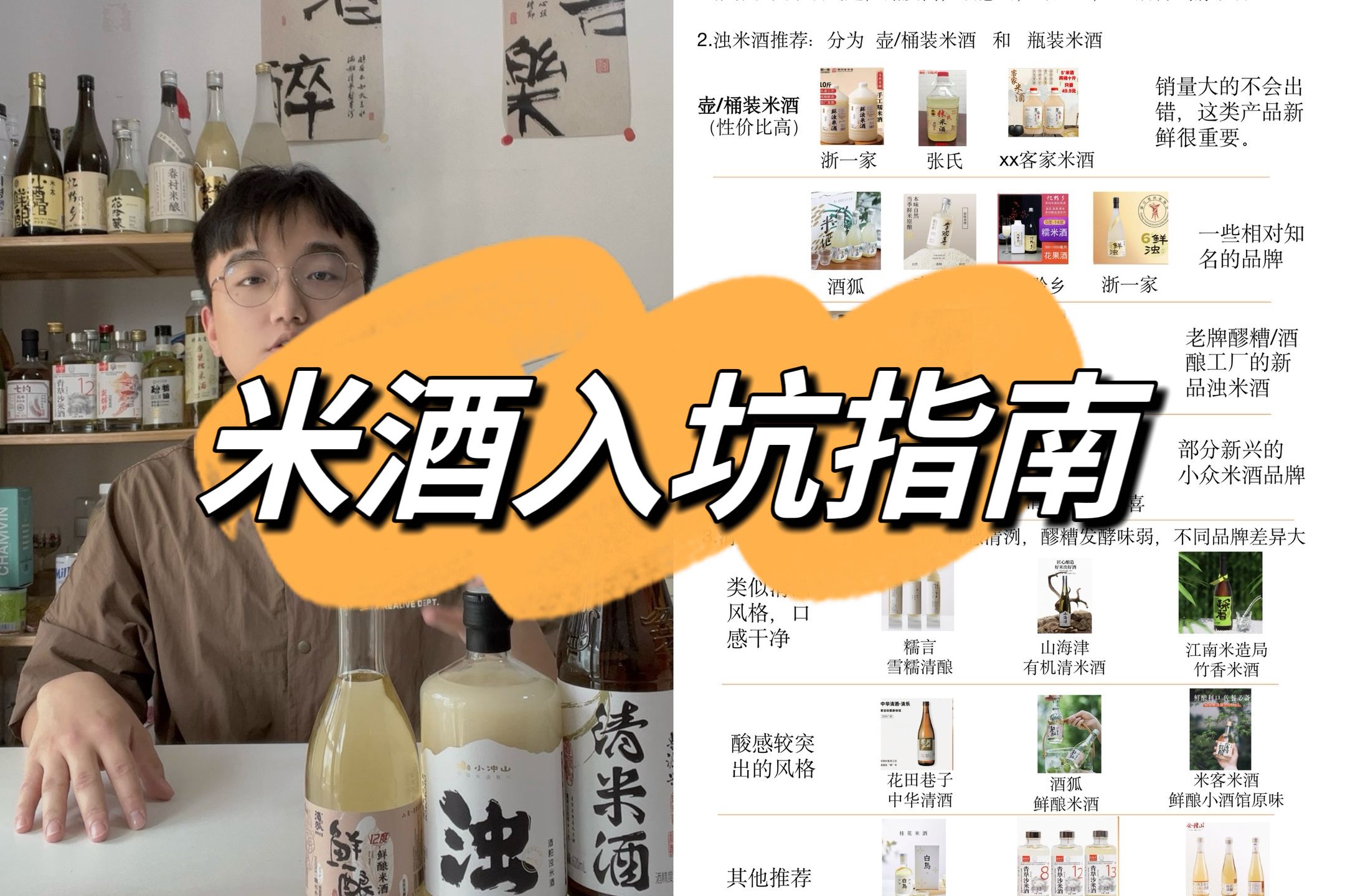 米酒入坑指南～   照抄清单少走弯路