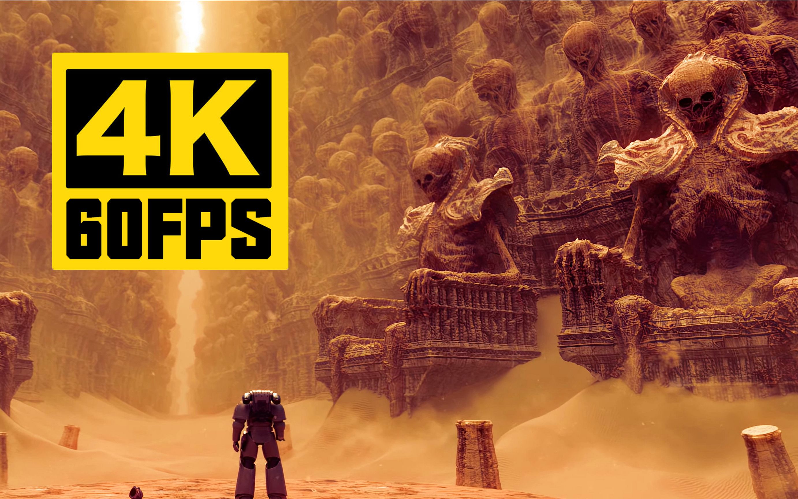 【4K60帧】战锤40K同人动画《Astartes》AI修复补帧画质收藏版