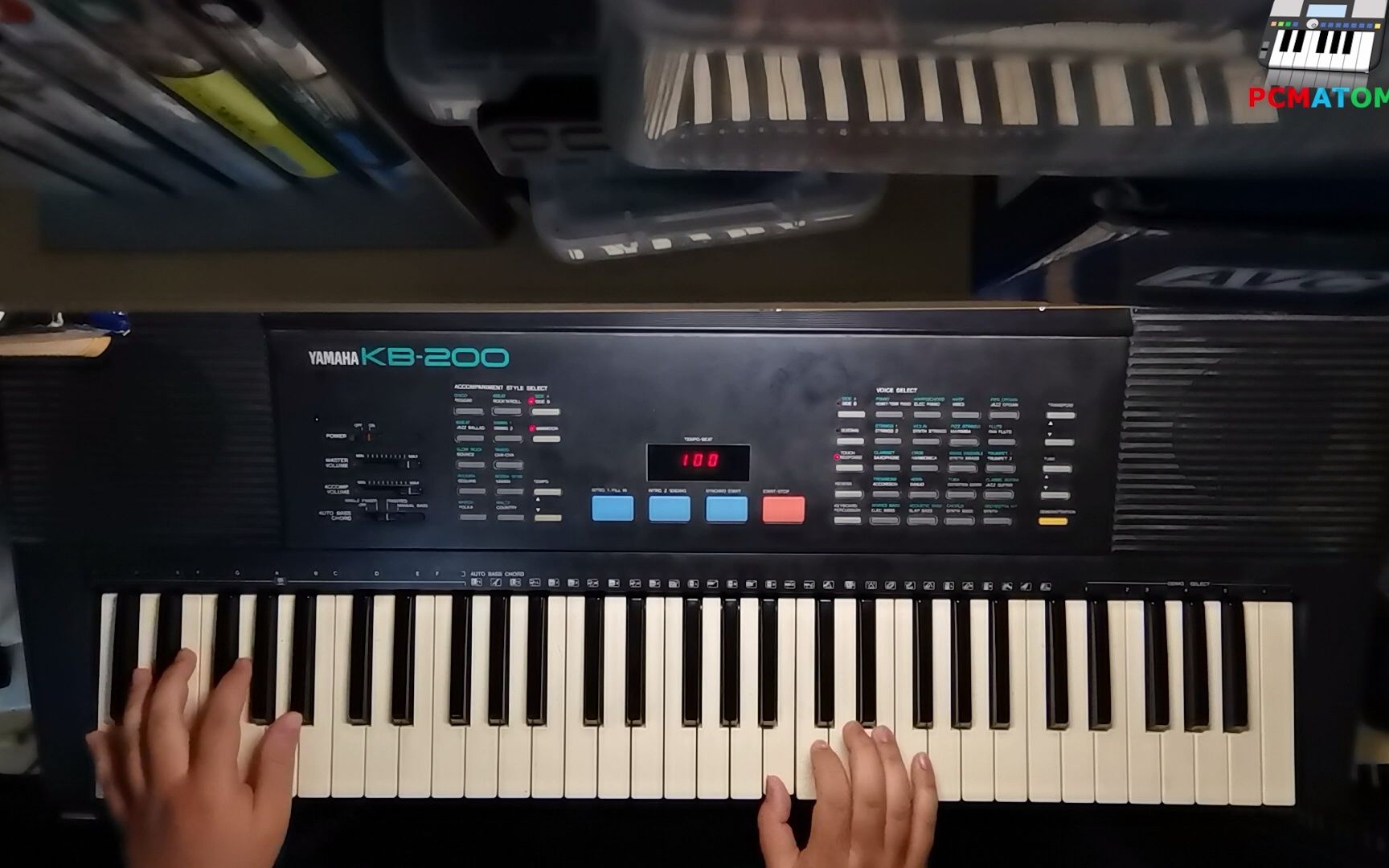 【电子琴】(KB-200)Santa Claus in a hurry