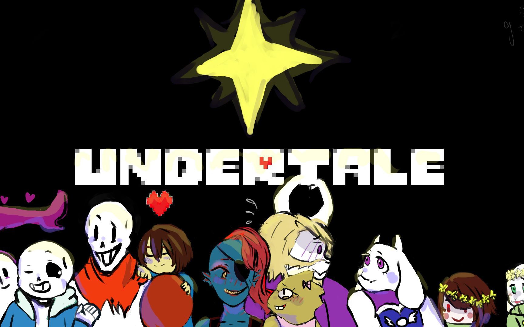 【undertale半手书】回忆