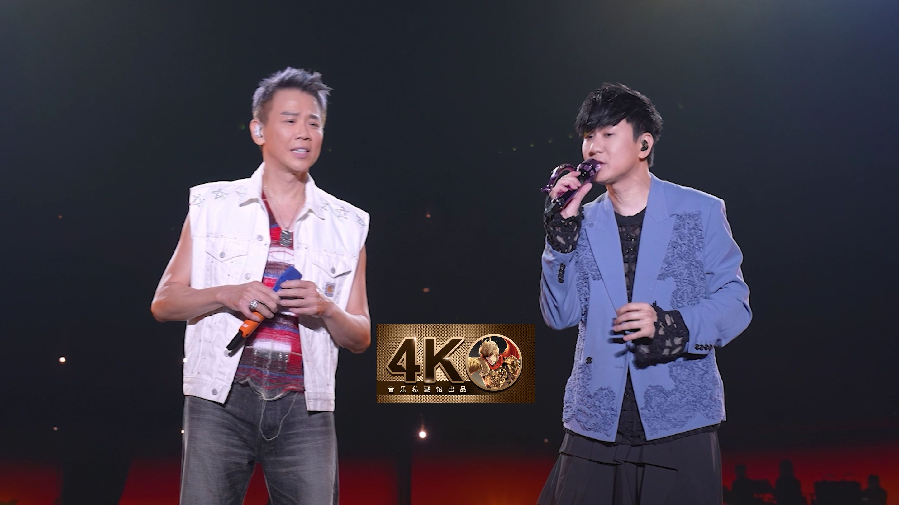 【4K60FPS】陶喆、林俊杰《爱我还是他》神级现场！华语天花板组合