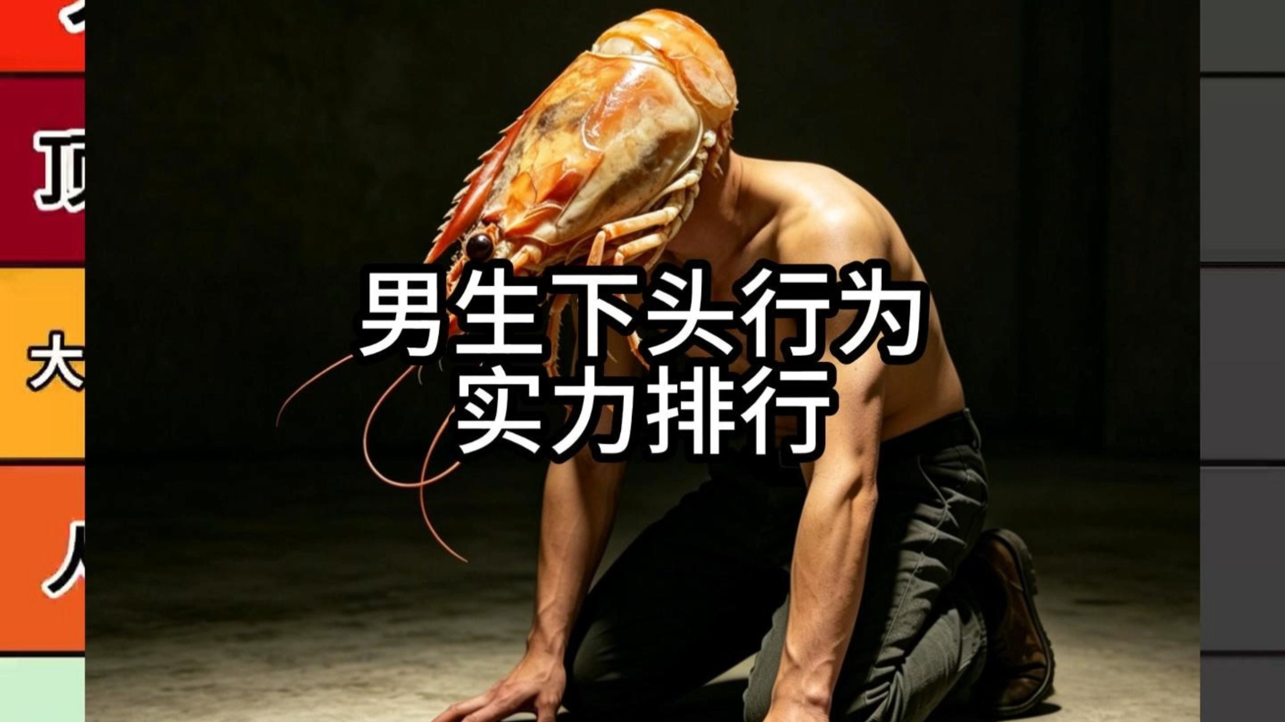 男生下头行为实力排行