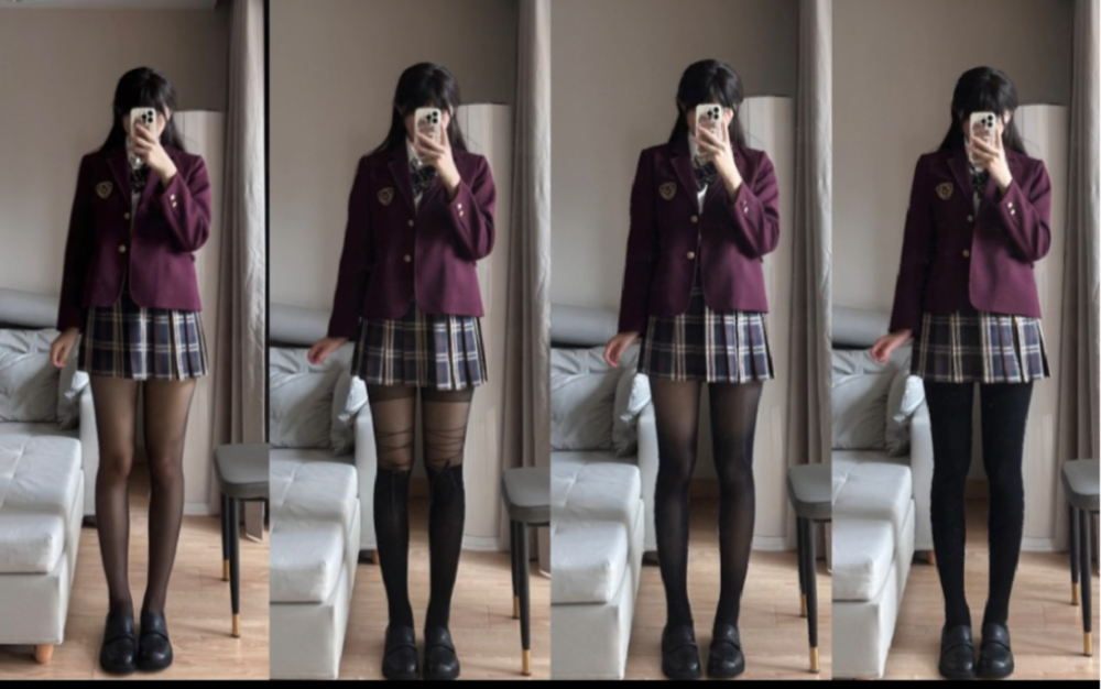 Eight kinds of socks. Which one looks better?