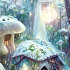 【森水垚】原创｜沉浸式音乐9：梦里下雪了，我们围坐在蘑菇屋里的壁炉边，聊着开心的故事…