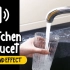 厨房 水龙头 流水 液体 音效 (HQ)