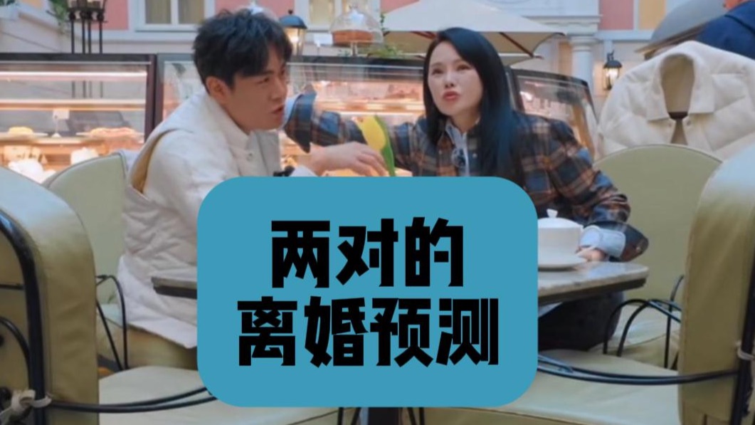 两对的离婚预测
