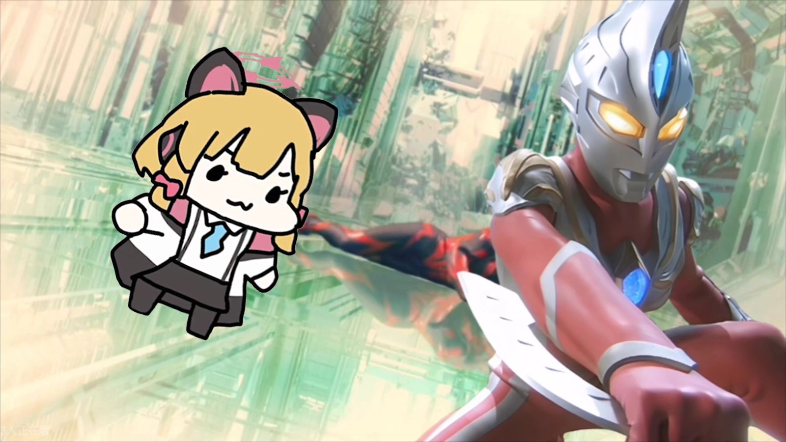 Omg it's 麦克斯奥特曼（ウルトラマンマックス）