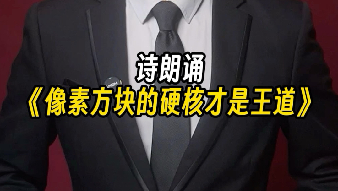 人教朗读版《像素方块的硬核才是王道》