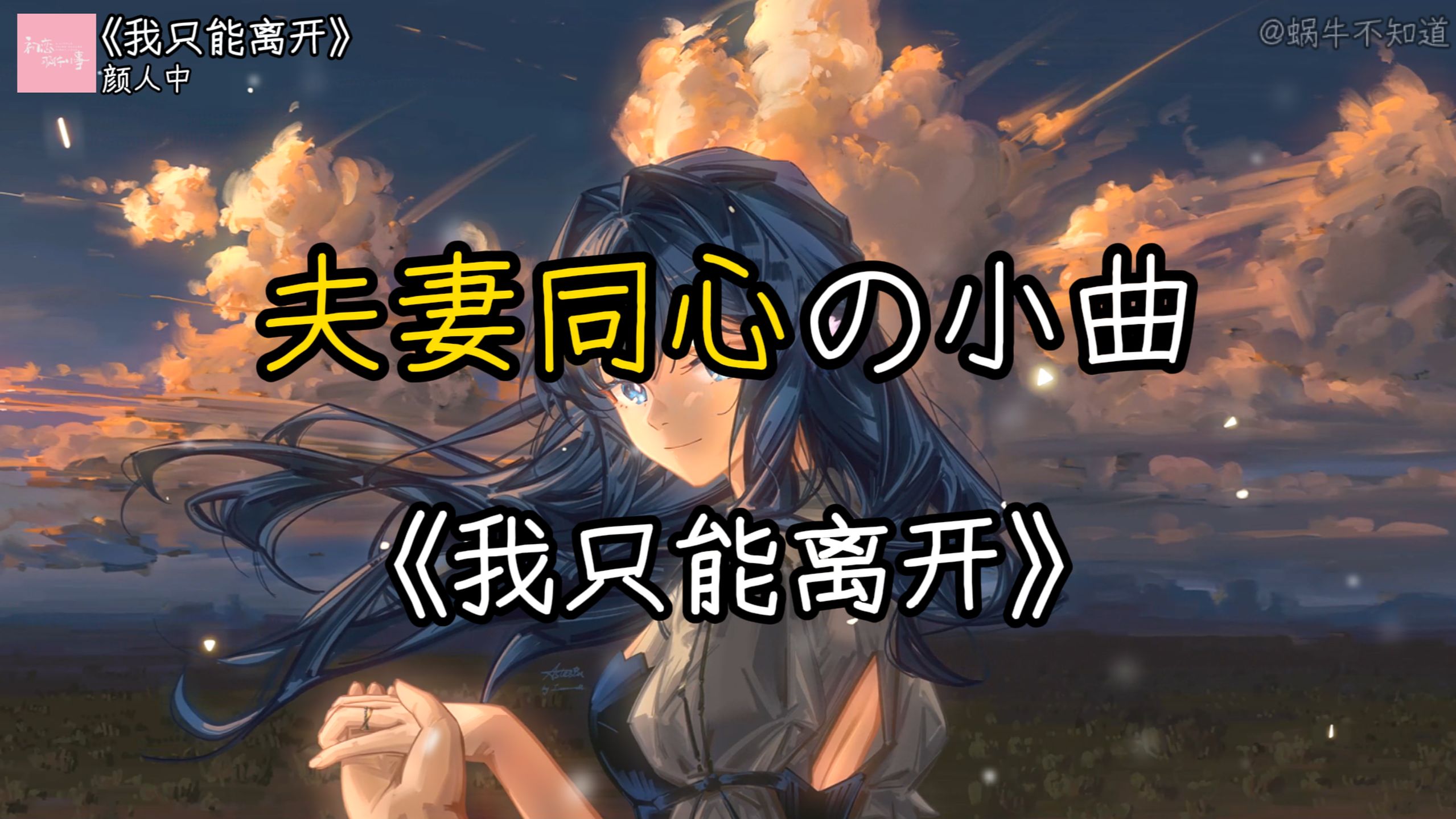 《我只能离开》【夫妻同心の小曲】“只要两人一条心，那可比真金白银值钱多了”（无损音质）