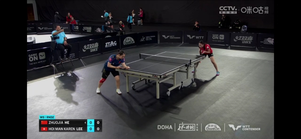 何卓佳 vs李凯敏