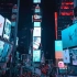 【夜散步】纽约时代广场 & 东京涩谷 （建议佩戴耳机观赏）