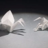 【折纸-教程】毁童年？一生二，二生三——三头千纸鹤