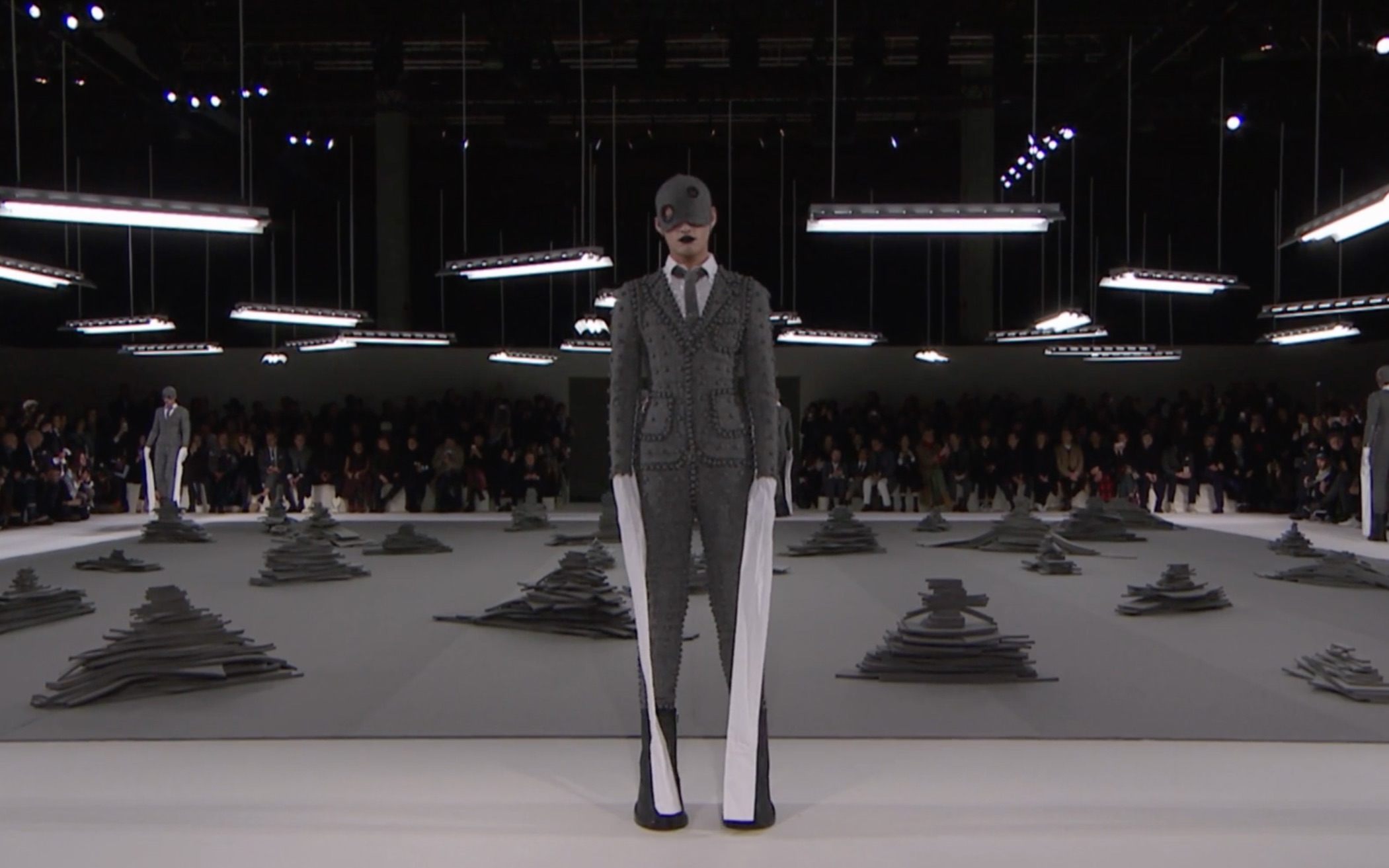 【高清无水印】thom browne 2017秋冬 男装时装秀