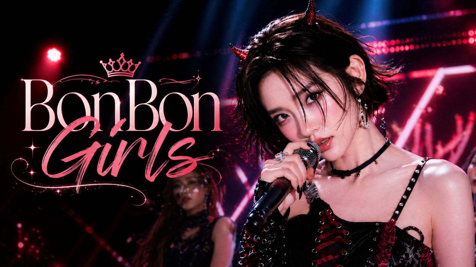 《BONBON GIRLS》，但是中韩合作舞台
