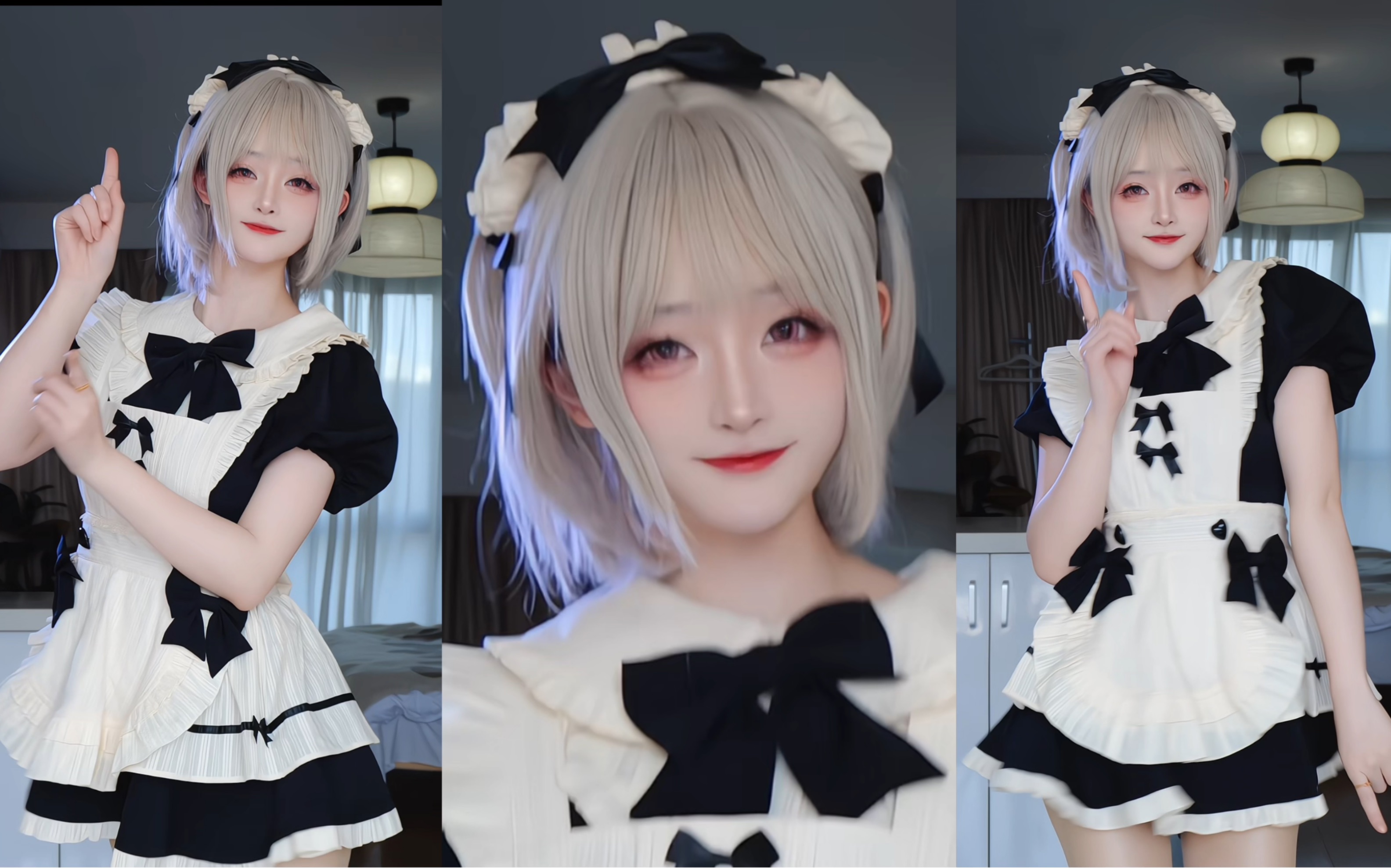 If you don't know how to wear a maid's outfit, you're in trouble.