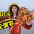 在法国赶海，捡一袋螃蟹做全蟹宴，满肚蟹黄鲜味足