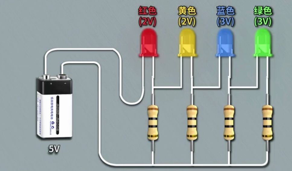 电压显示电路的制作
