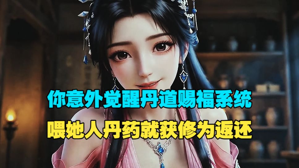 【绝美赐福】你意外觉醒了丹道赐福系统，喂给她人丹药就获修为返还。