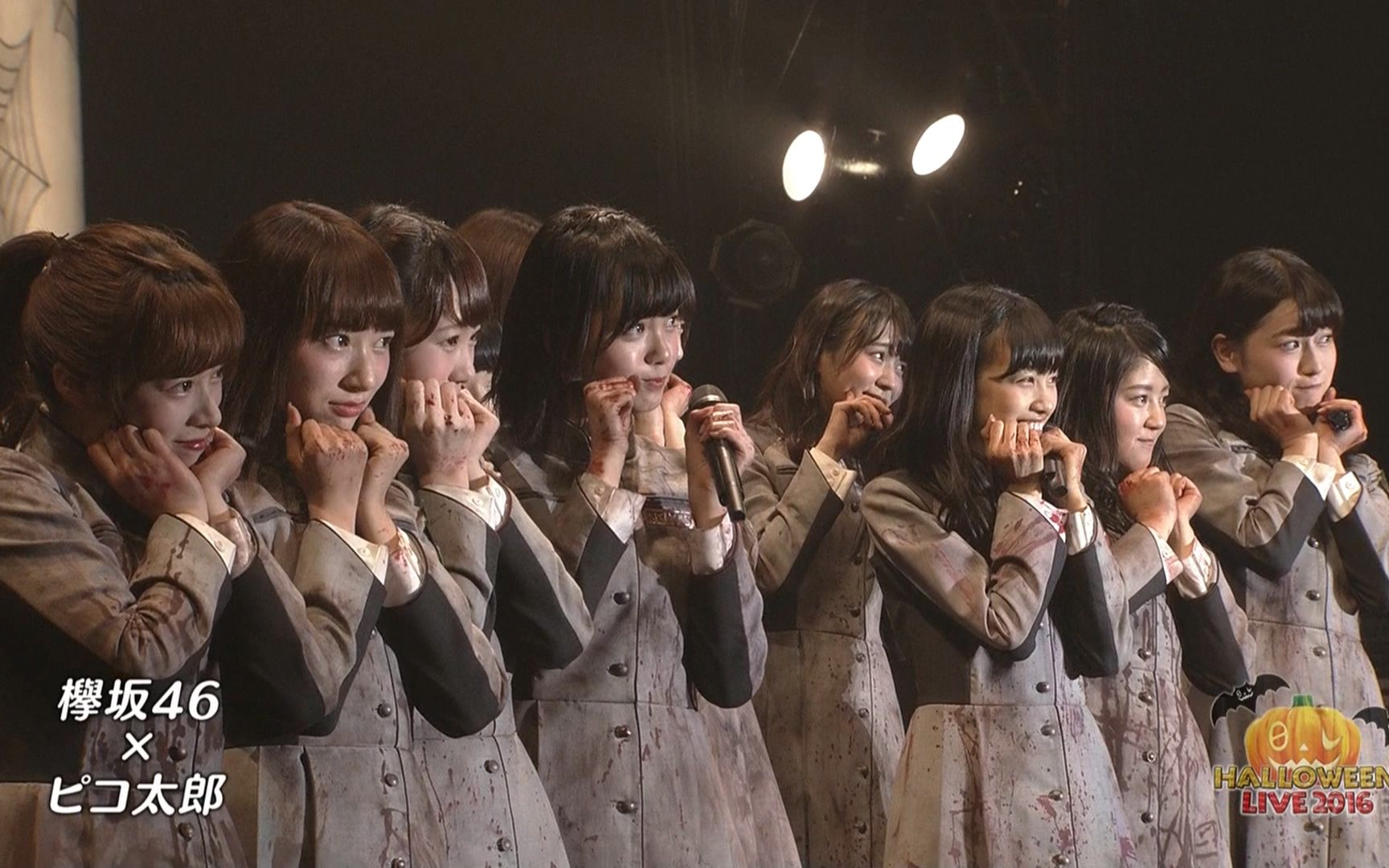 从未见过如此可爱的欅坂46现场表演