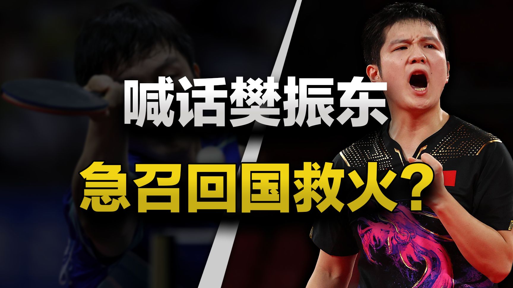 王励勤喊话樊振东归队，国乒惨败才想起樊振东