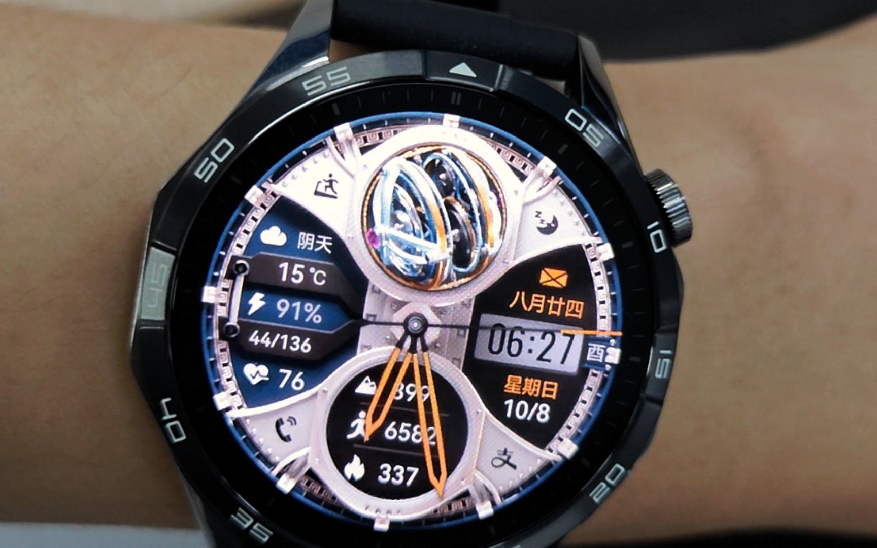 华为WATCH GT 4个人最喜欢的几个表盘分享。（yysy,陀飞轮系列是真滴好看😁）