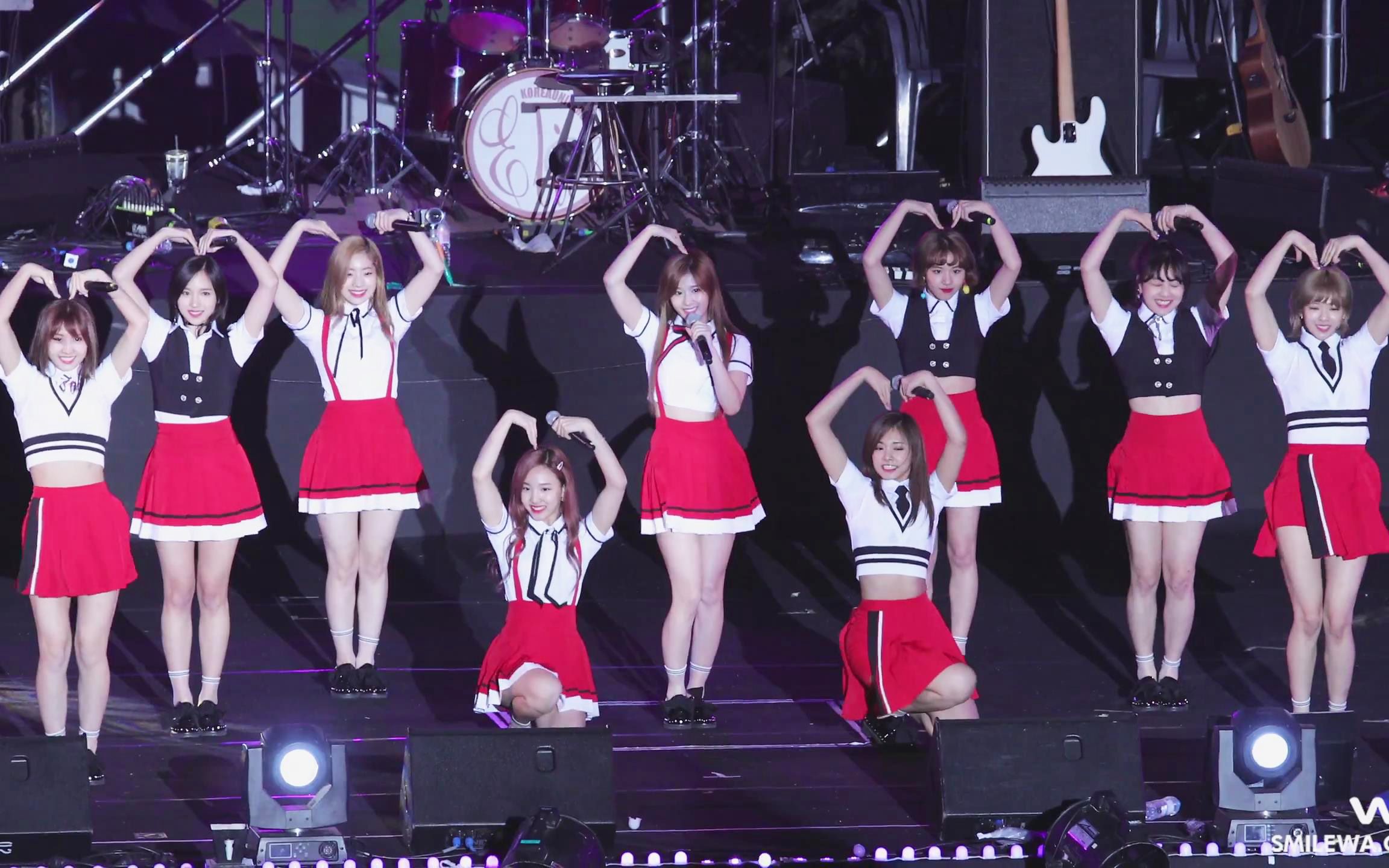 【twice】twice 高丽大学校园祭典 五部曲 170526