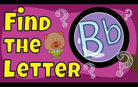 Letter Game Find the Letter B