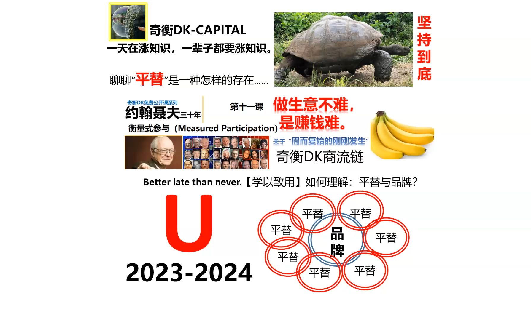 品牌怎样在与平替们的竞争中取胜？奇衡DK商流链案例课【奇衡DK涨知识2024】