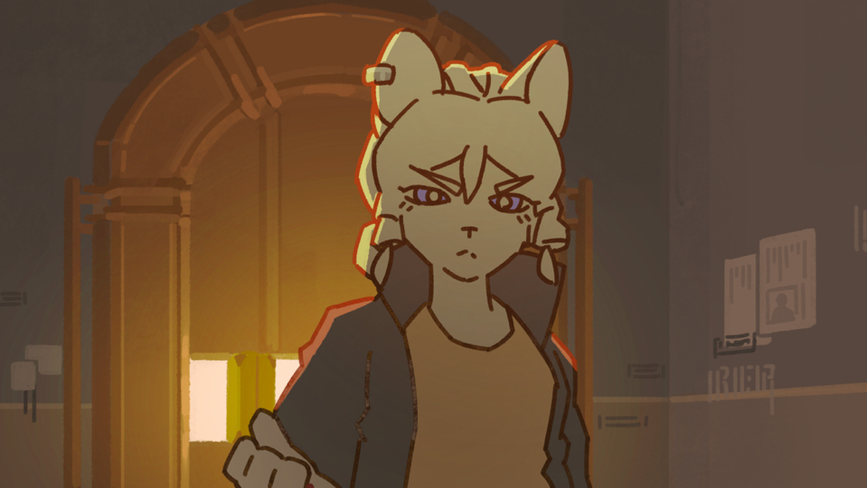 爆肝3个月纯手搓的一小段追逐戏动画🐱🐺