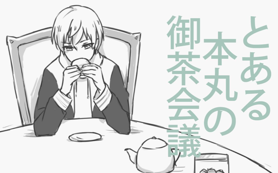 【刀剑乱舞/手书】某个本丸的御茶会议(三日一期 三次创作)
