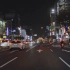 【超清台湾】第一视角 开车行驶在夜晚的高雄市 城市街道 2023.7