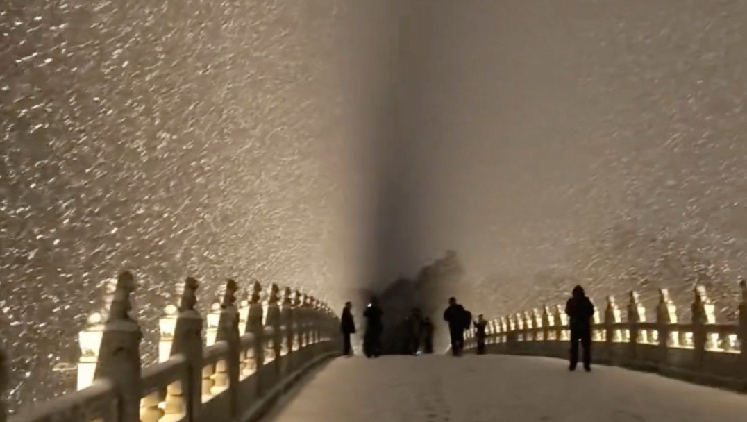 “起初人们以为只是一场普通的雪～”