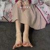 白色蕾丝丝袜，非常漂亮