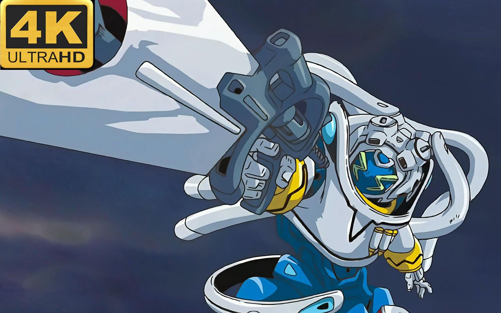 帝皇战纪 OP (キングゲイナー・オーバー) AI 4K (MAD) (爷青回系列)