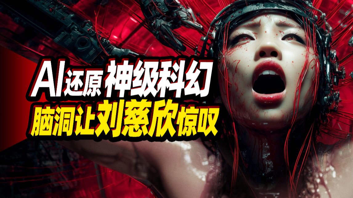 AI还原神级科幻，脑洞让刘慈欣惊叹！看完被颠覆三观+宇宙观+生命观，震撼到失眠！《巨像与微尘》