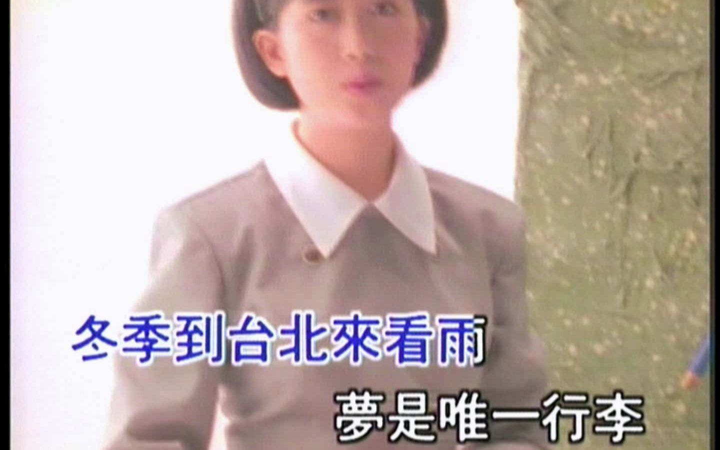 孟庭苇-冬季到台北来看雨-伴奏