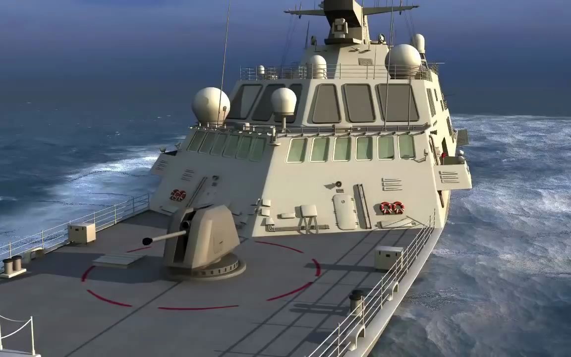 【洛克希德·马丁】濒海战斗舰的面对面导弹系统（2013）