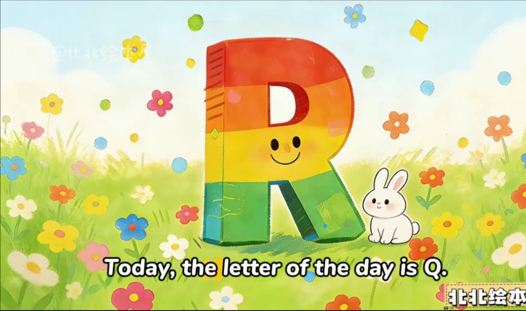 超魔性字母歌动画R，英语启蒙早教必备！